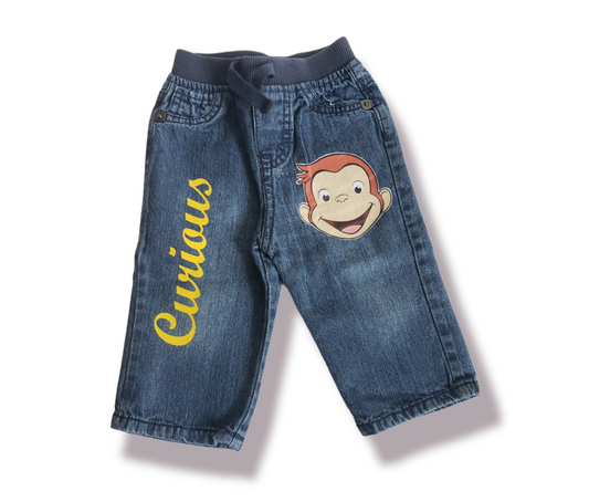 Curious George Boys Distressed Jeans