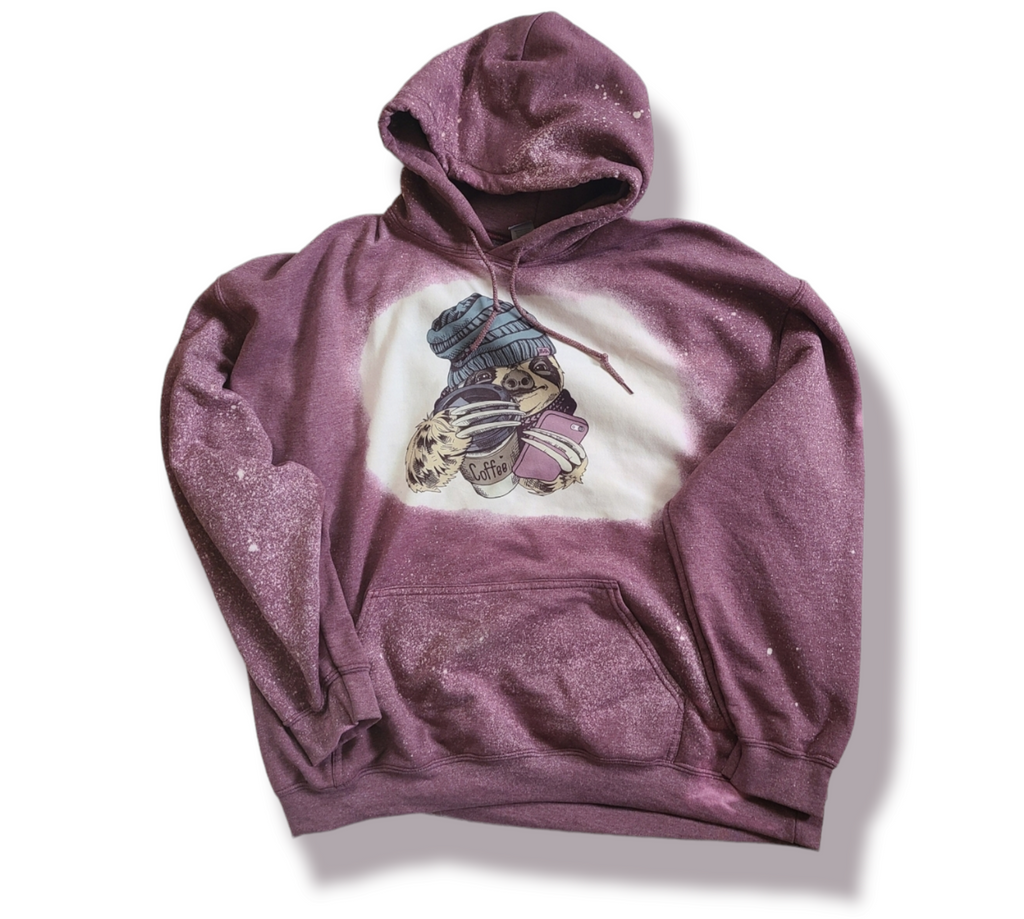 Sloth Adult Hoodie Ladies Shirt