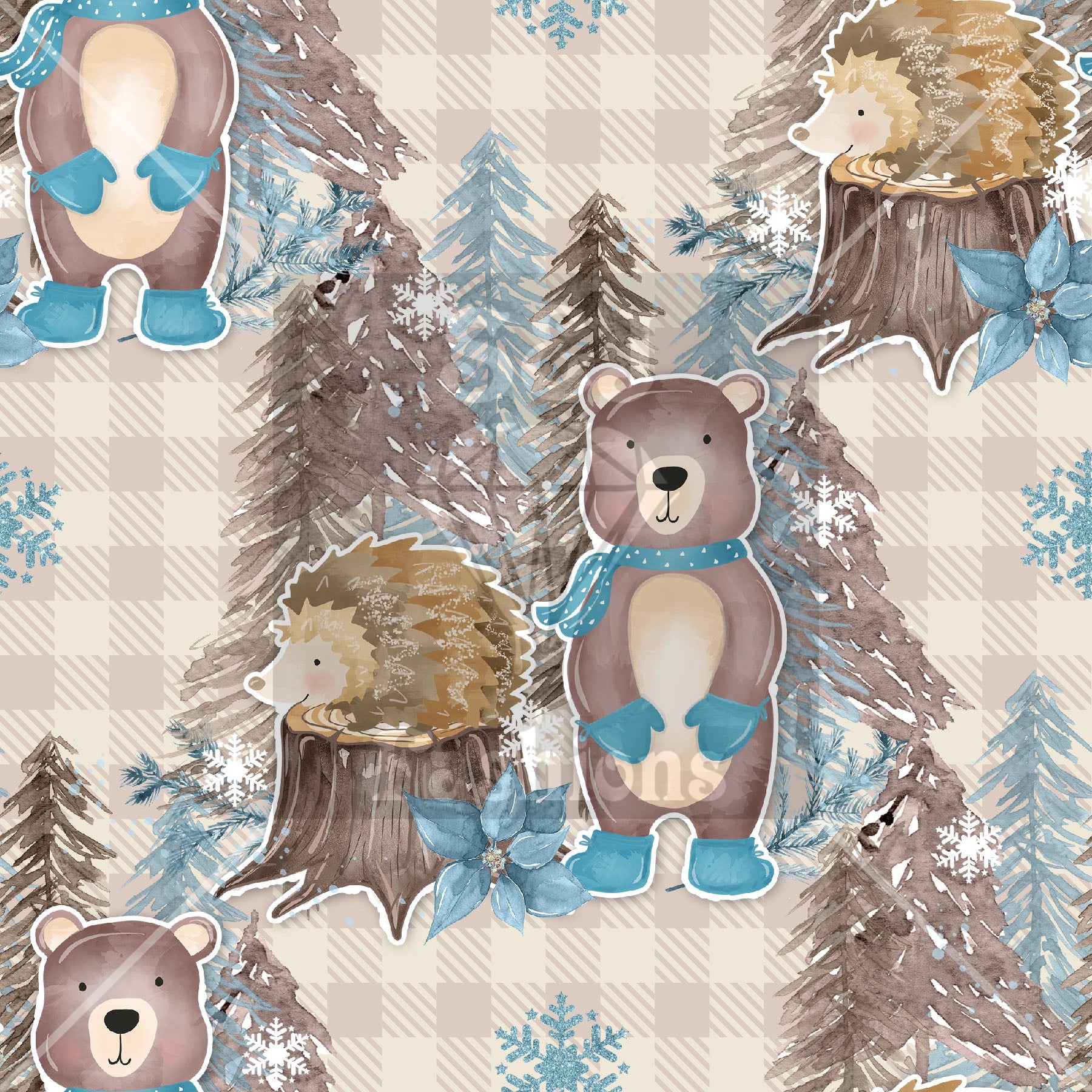 Winter Animals Handmade