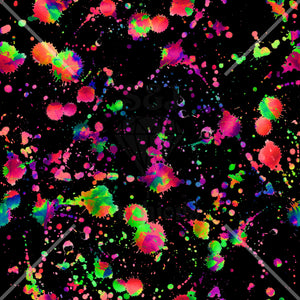 Colorful Splatters Handmade