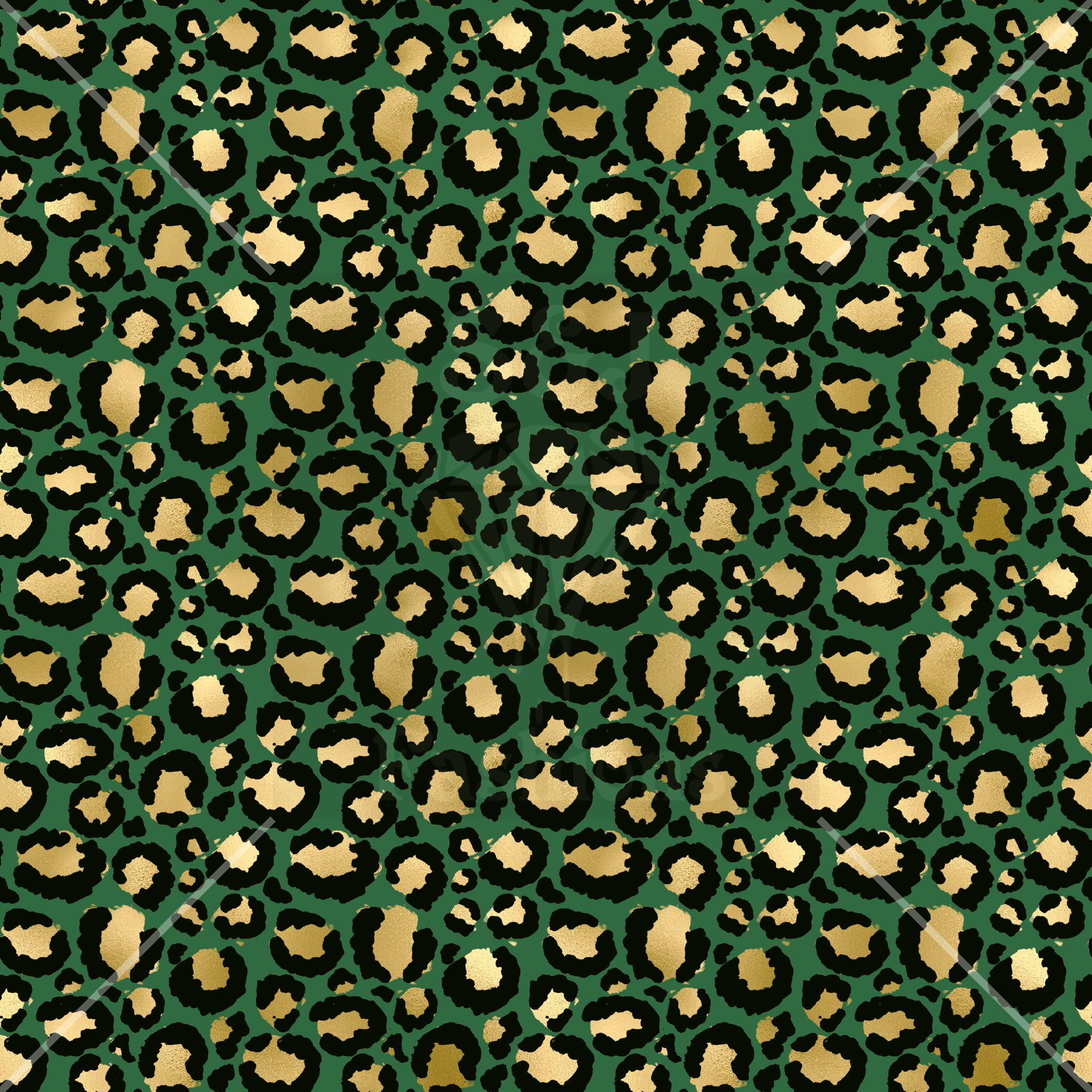 Green Leopard Handmade