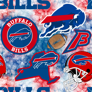 Buffalo Bills NFL Handmade Football