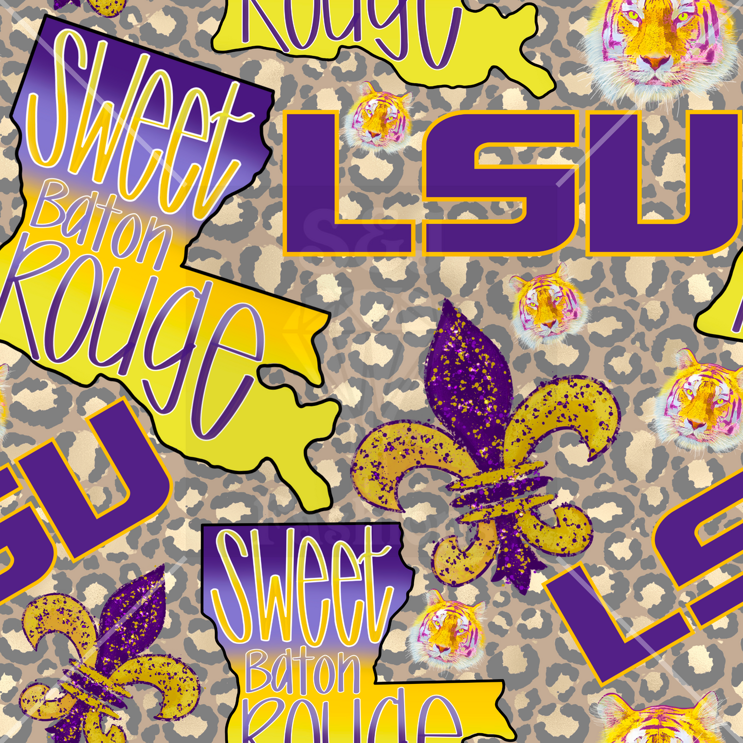 LSU Handmade Football