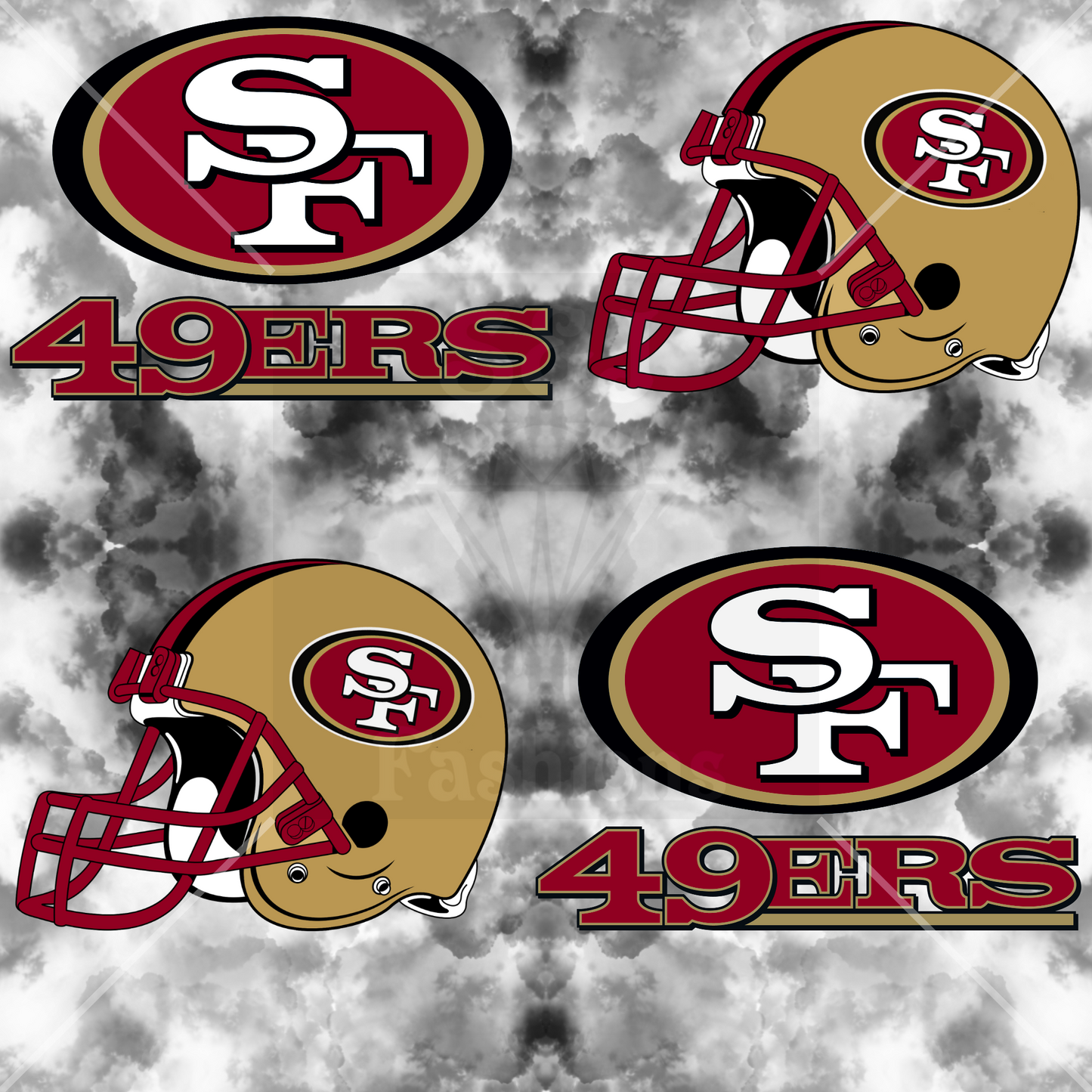 49ers NFL Handmade Football