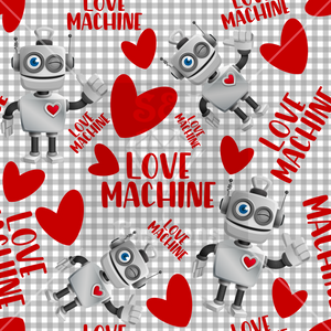 Love Machine Valentines Handmade