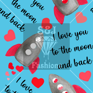 Rocket Valentines Handmade