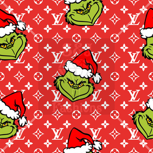 LV Grinch Christmas Handmade