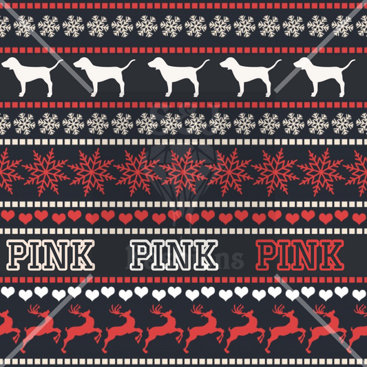 VS Pink Handmade Winter Christmas