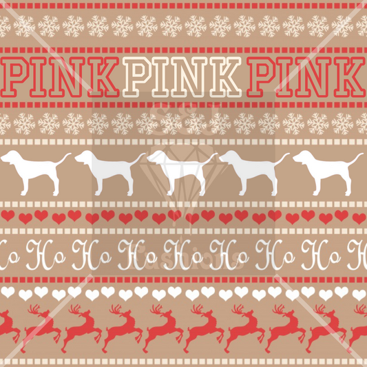 VS Pink Handmade Winter Christmas