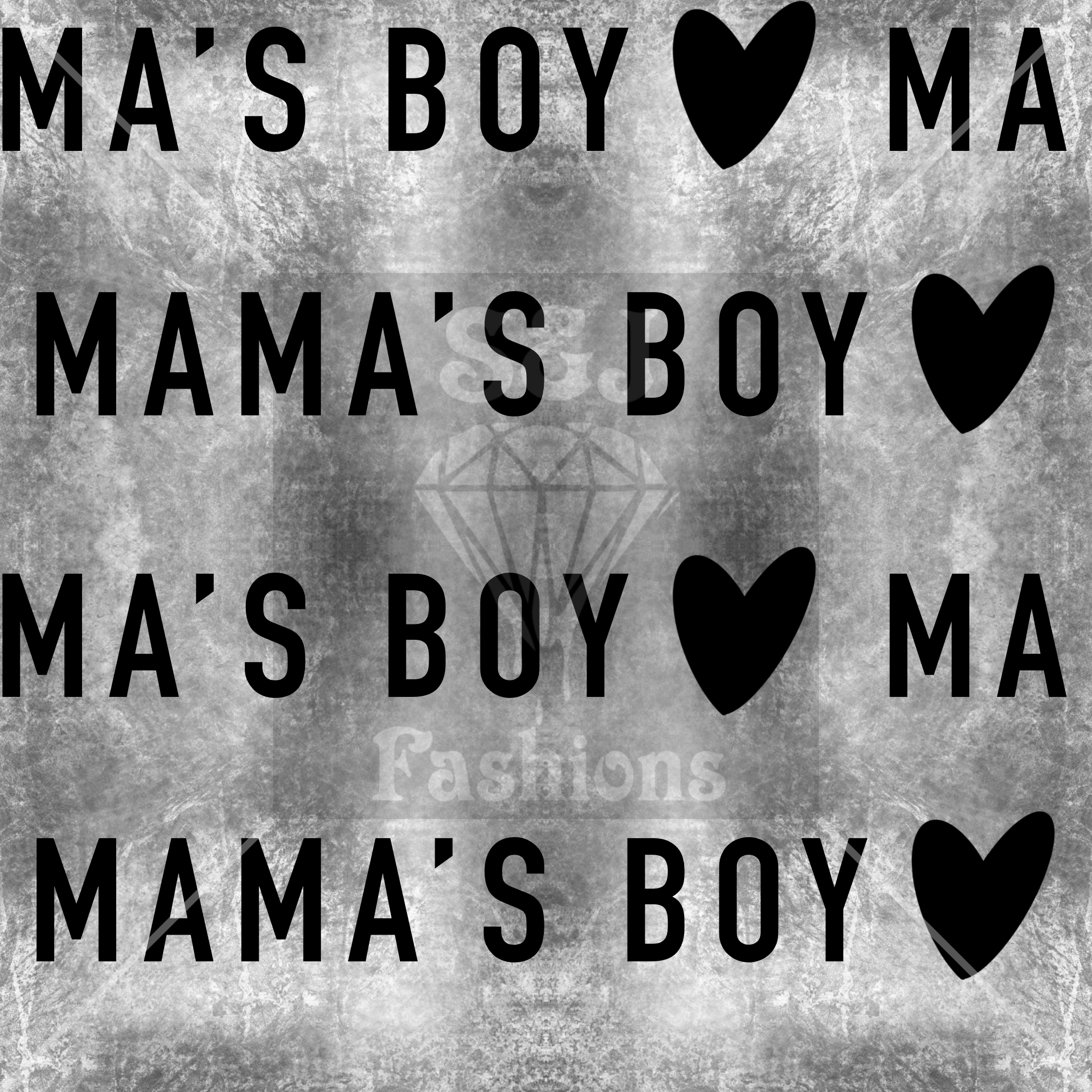 Mama's Boy Valentines Handmade