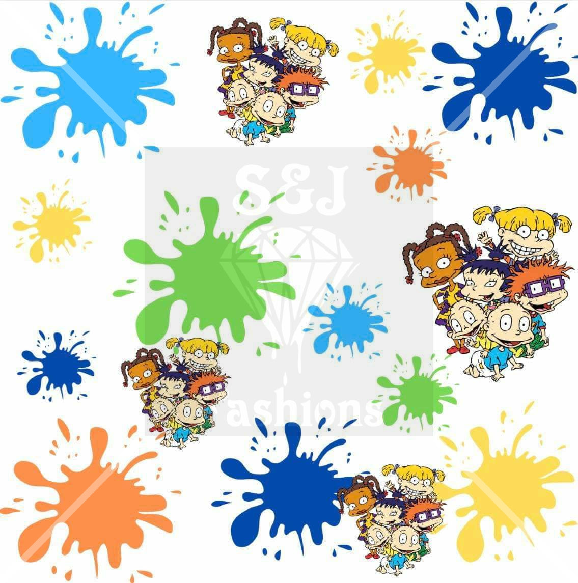 Rugrats Splatter Exclusive Handmade