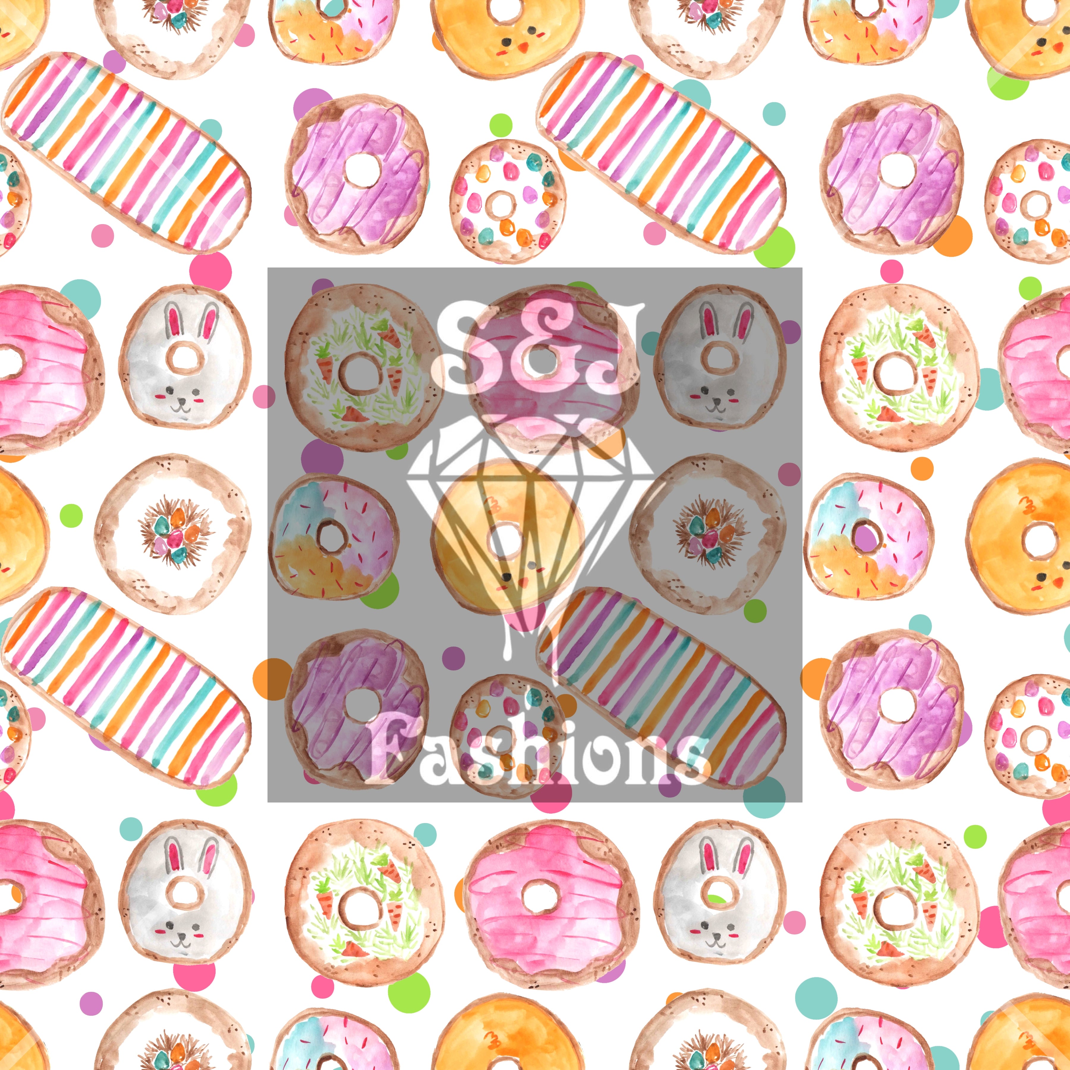 Easter Donuts Handmade