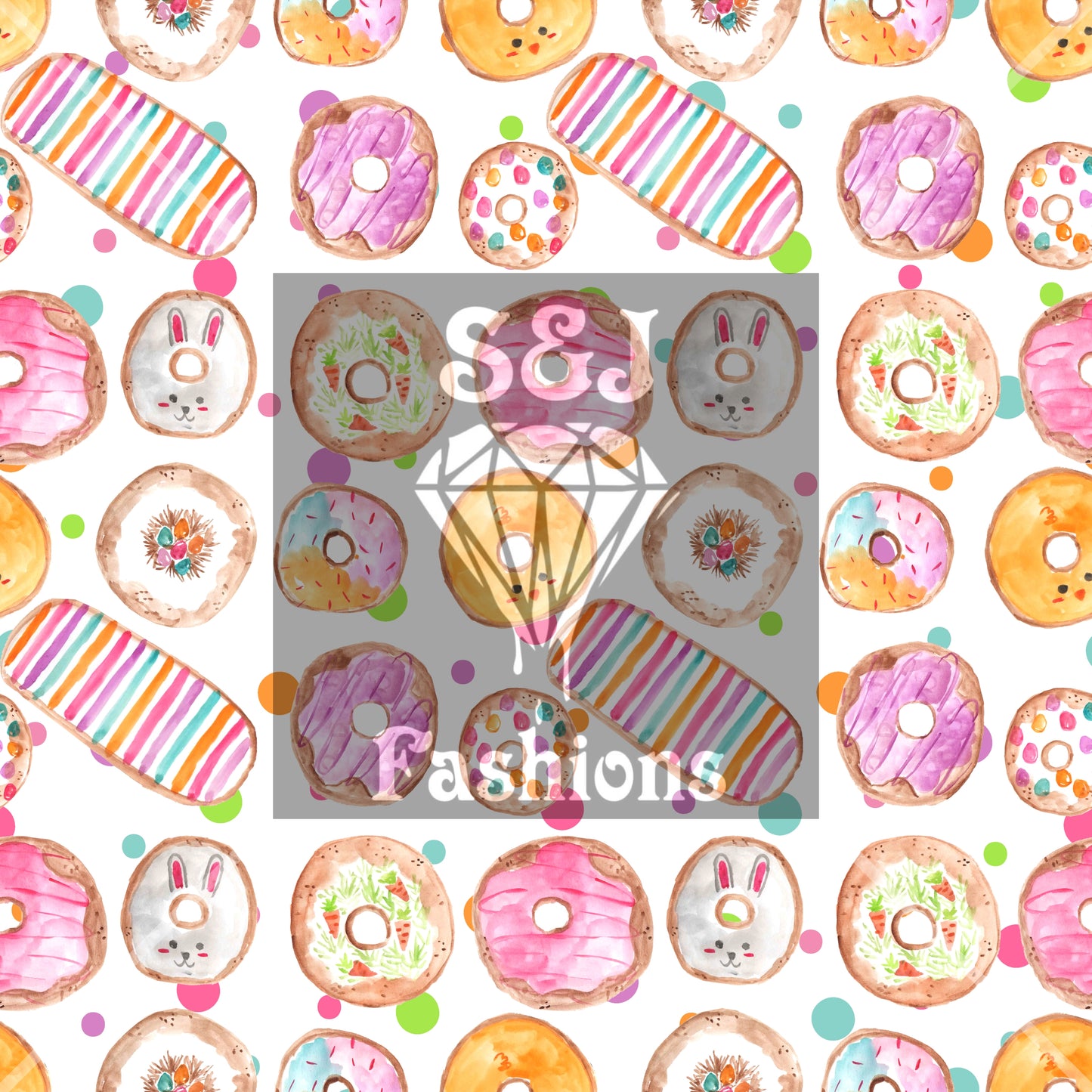 Easter Donuts Handmade