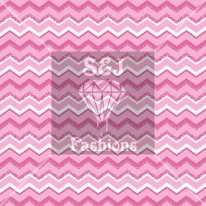 Pink Chevron Handmade