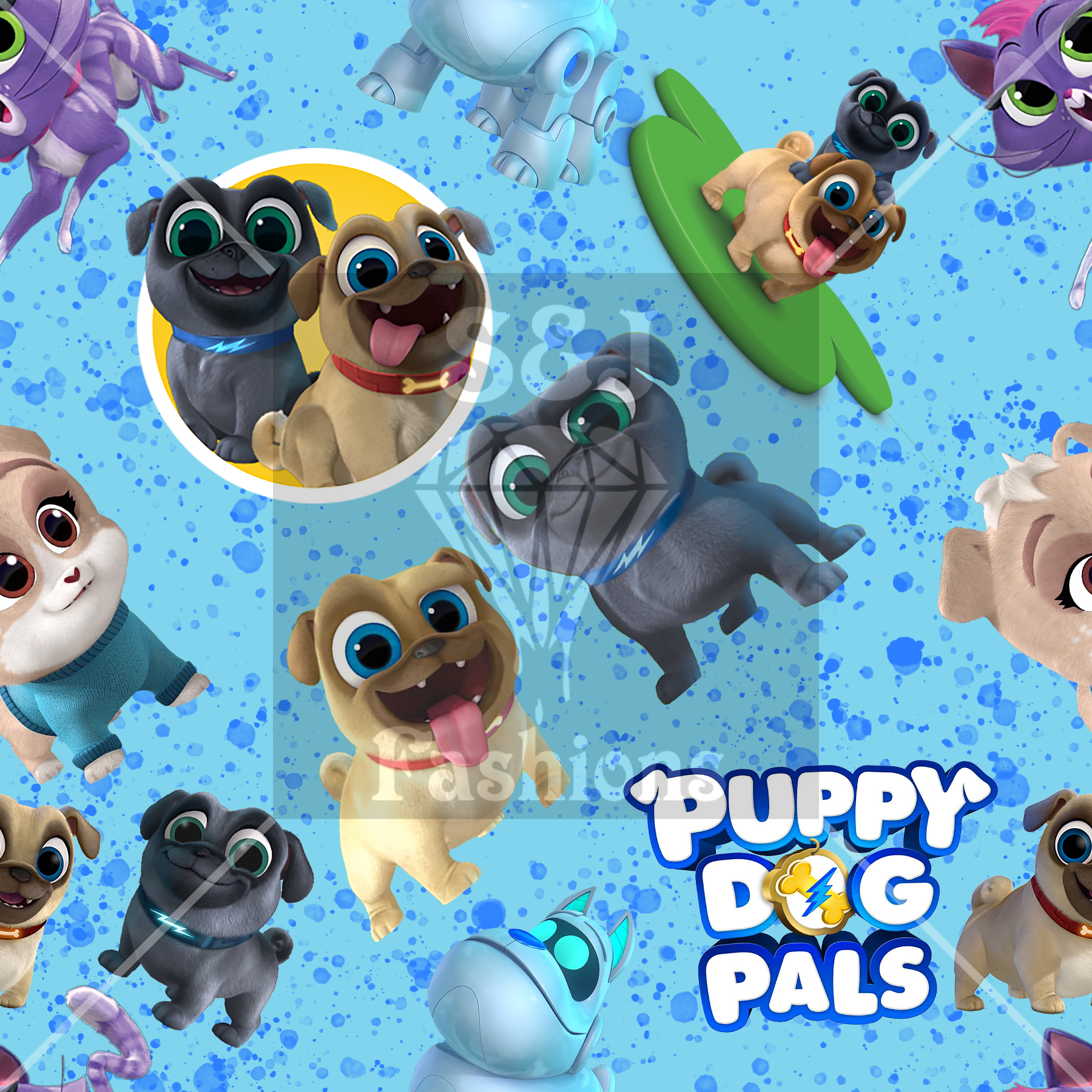 Puppy Dog Pals Handmade