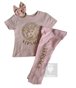 Versace Girls Outfit Designer Set