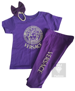 Versace Girls Outfit Designer Set