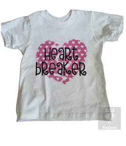 Heart Breaker Valentine's Girls Shirt