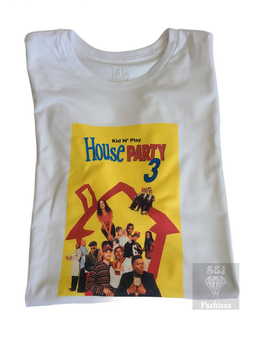 House Party 3 Girls Shirt Boys Shirt Shirt Ladies Shirt Mens Shirt
