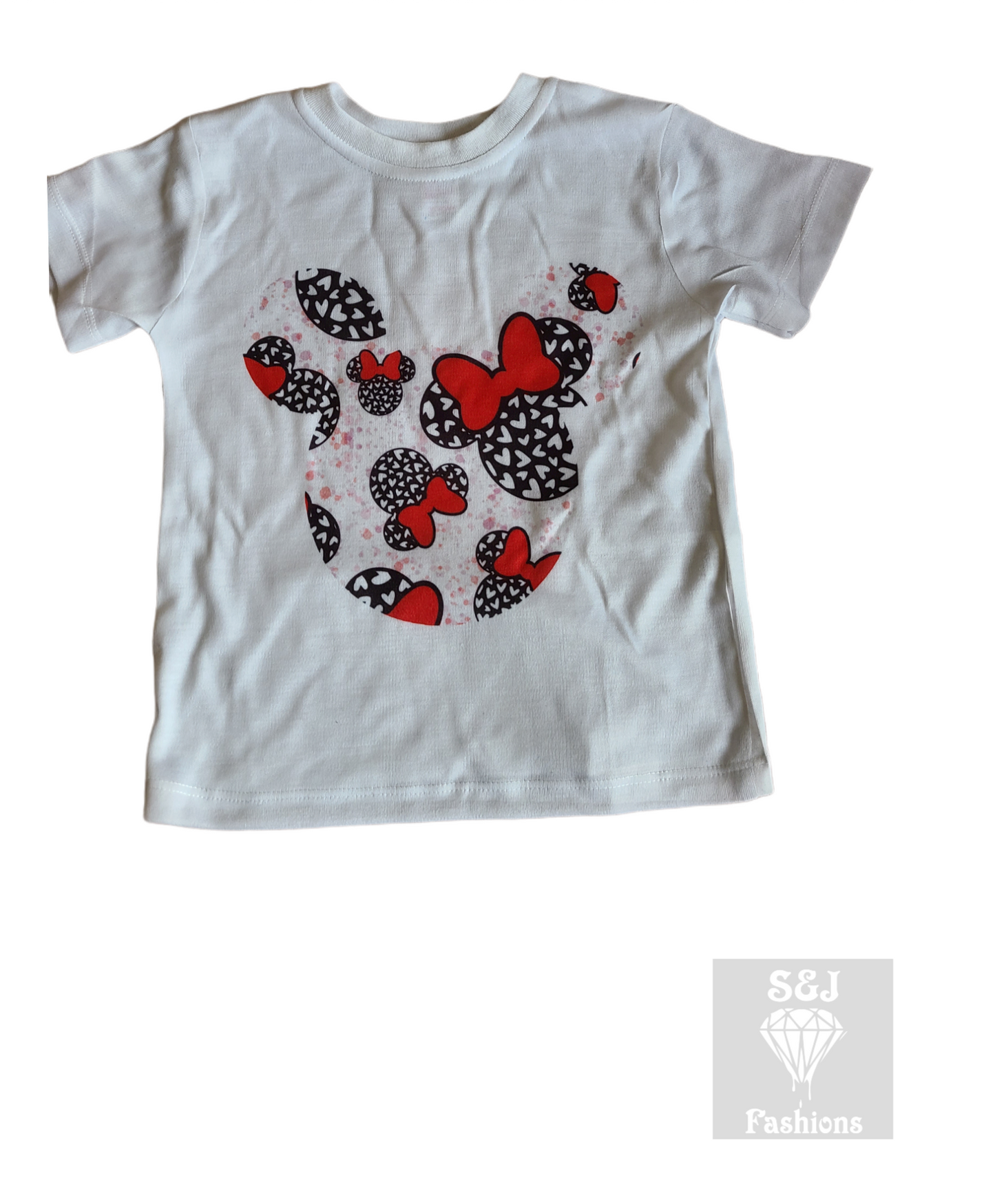 Minnie Valentine Shirt Girls Shirt
