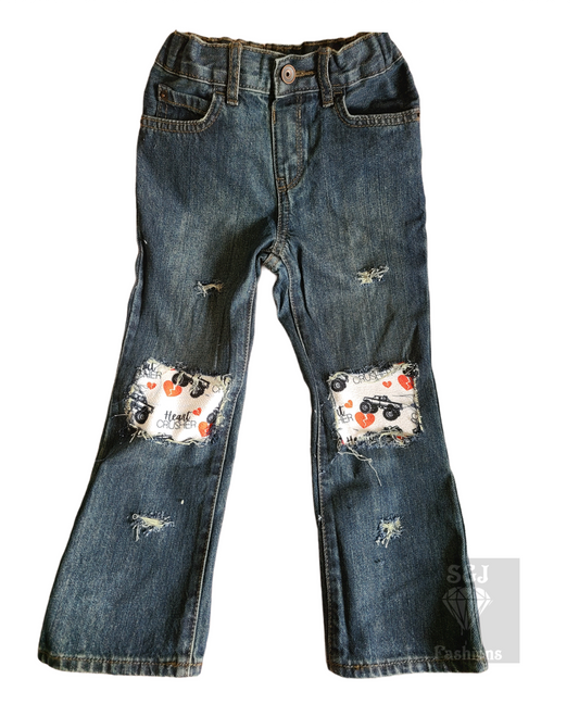 Heart Crusher Boys Distressed Jeans