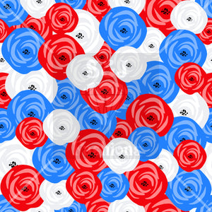 Roses 4th of July Handmade