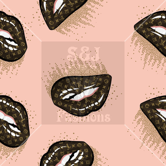 LV Lips Handmade