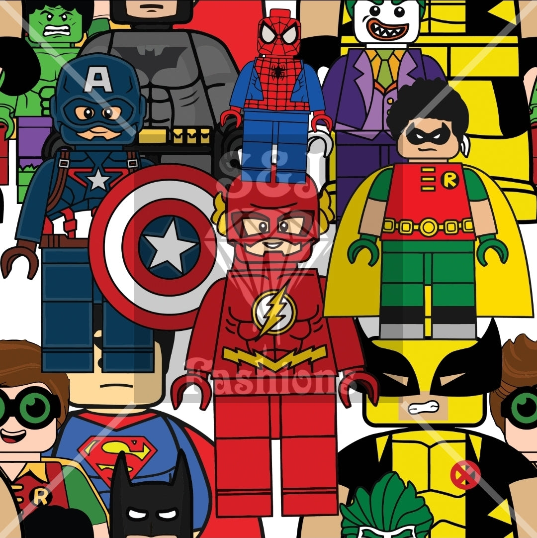 Superhero Lego Handmade