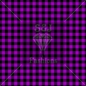 Purple Plaid Handmade