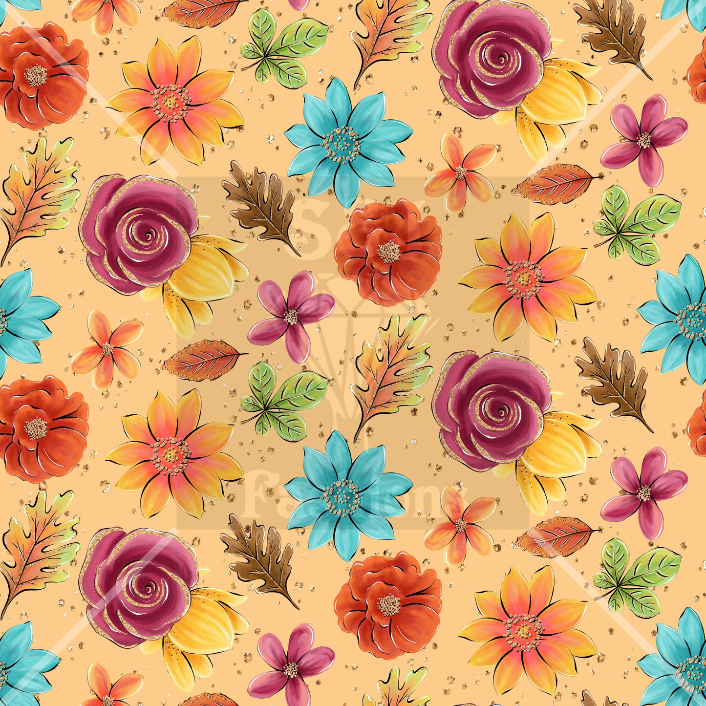 Fall Floral Handmade