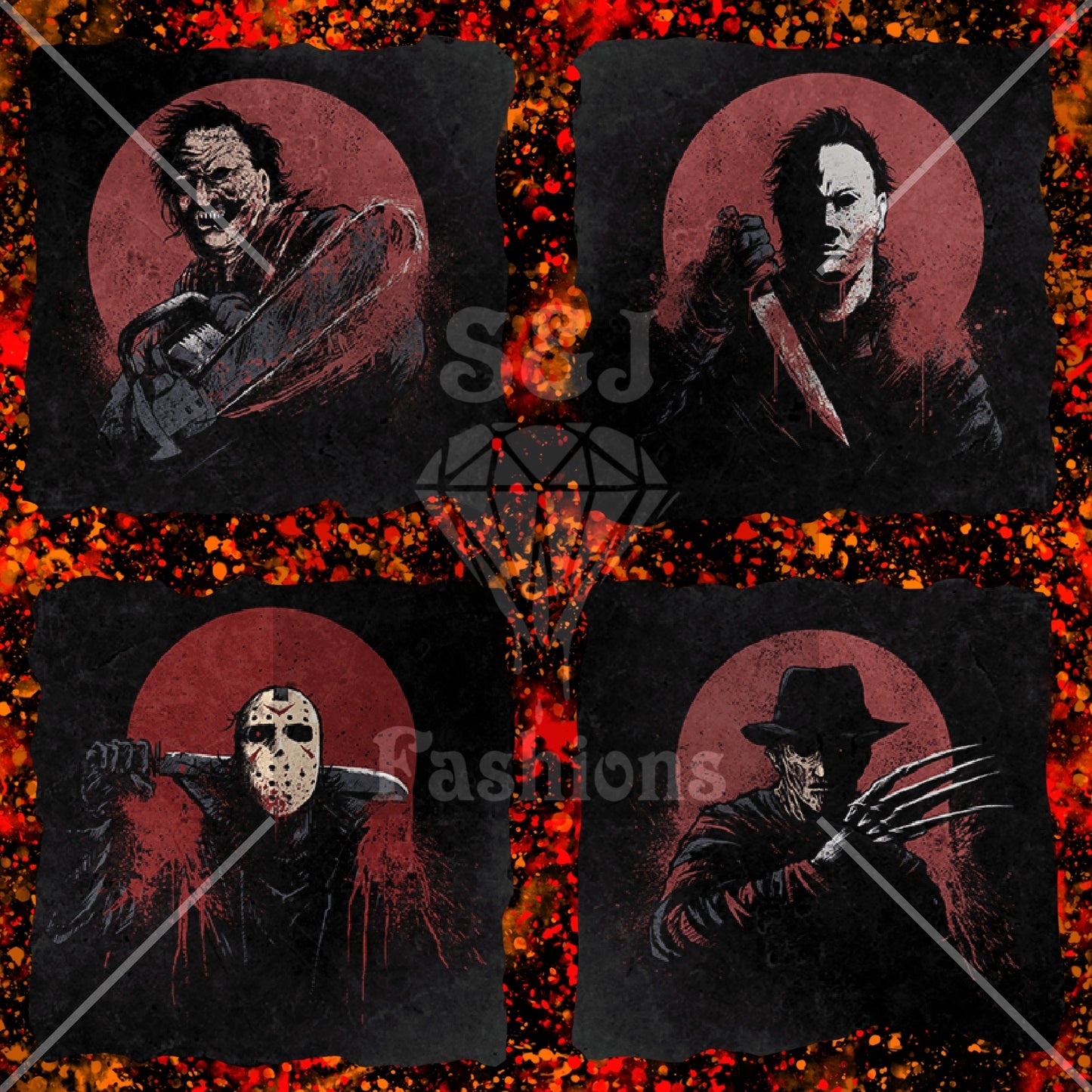 Killers Horror Halloween Handmade