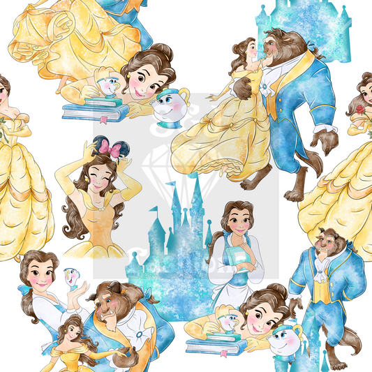 Disney Princess Beauty and the Beast Handmade