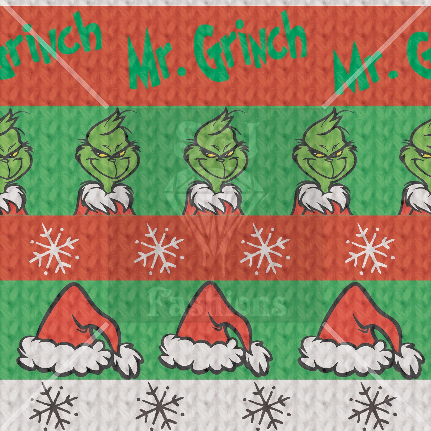 Grinch Sweater Christmas Handmade