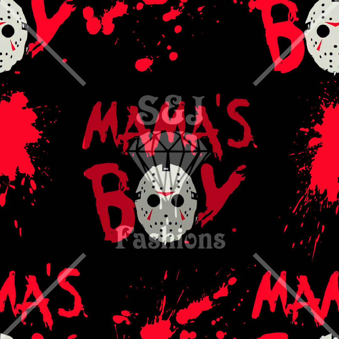 Mama's Boy Jason Halloween Handmade