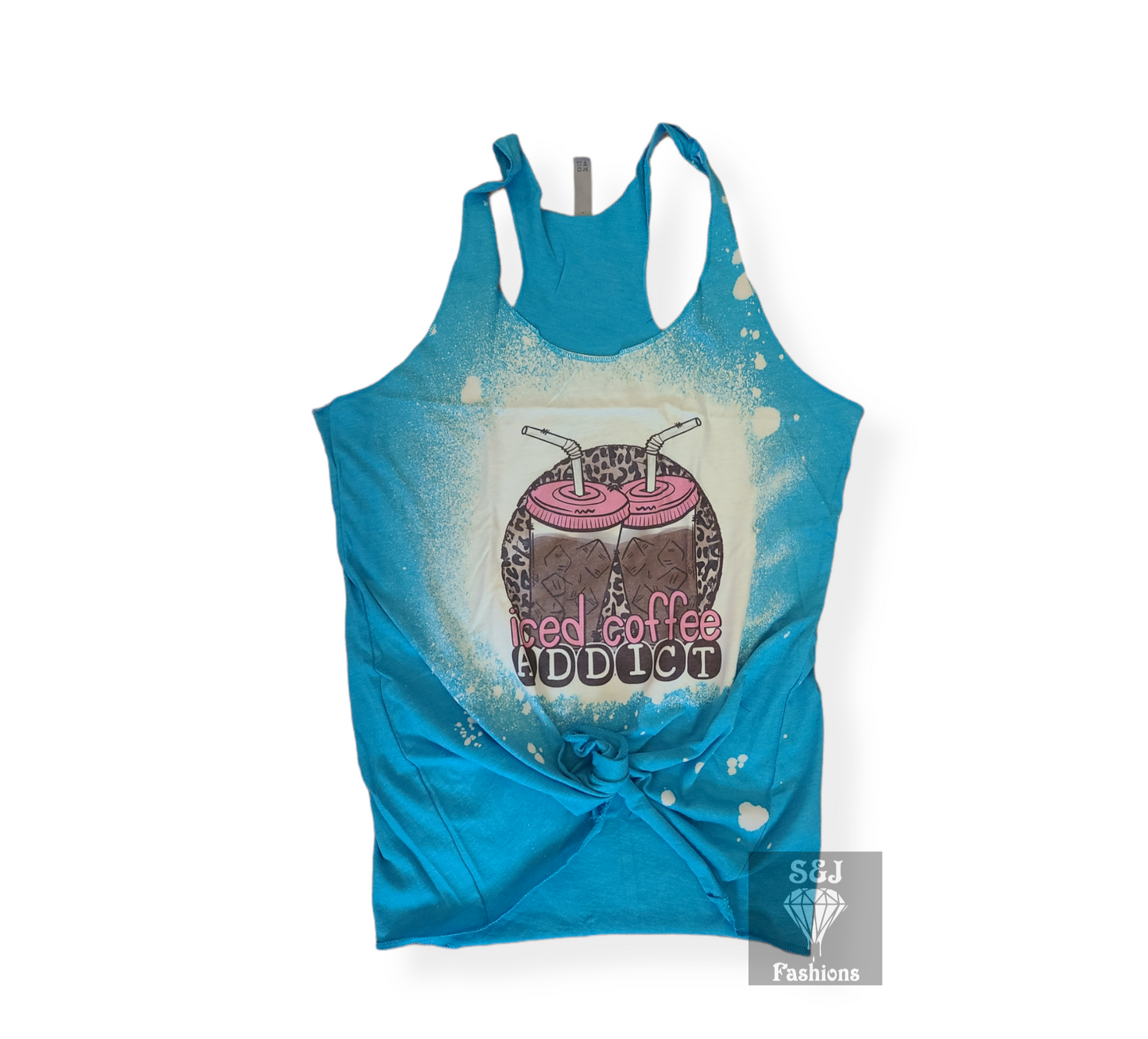 Iced Coffee Addict Ladies shirt