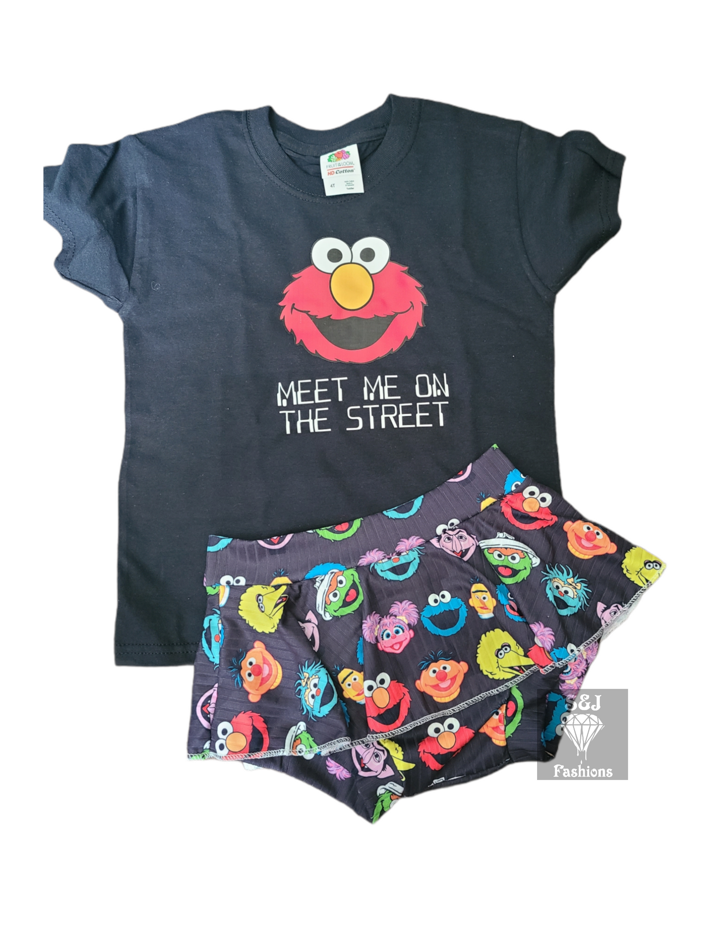 Elmo Sesame Street Boys Shirt Girls Shirt Ladies Shirt Mens Shirt