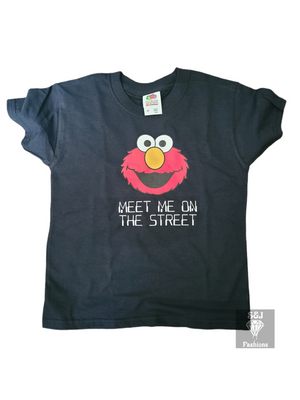 Elmo Sesame Street Boys Shirt Girls Shirt Ladies Shirt Mens Shirt