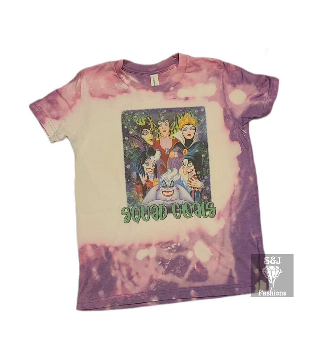 Squad Goals Disney Villains Acid Girls Shirt
