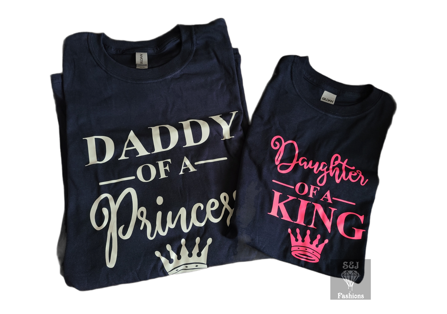 Daddy and Me Princess Mens Shirts Girls Shirt