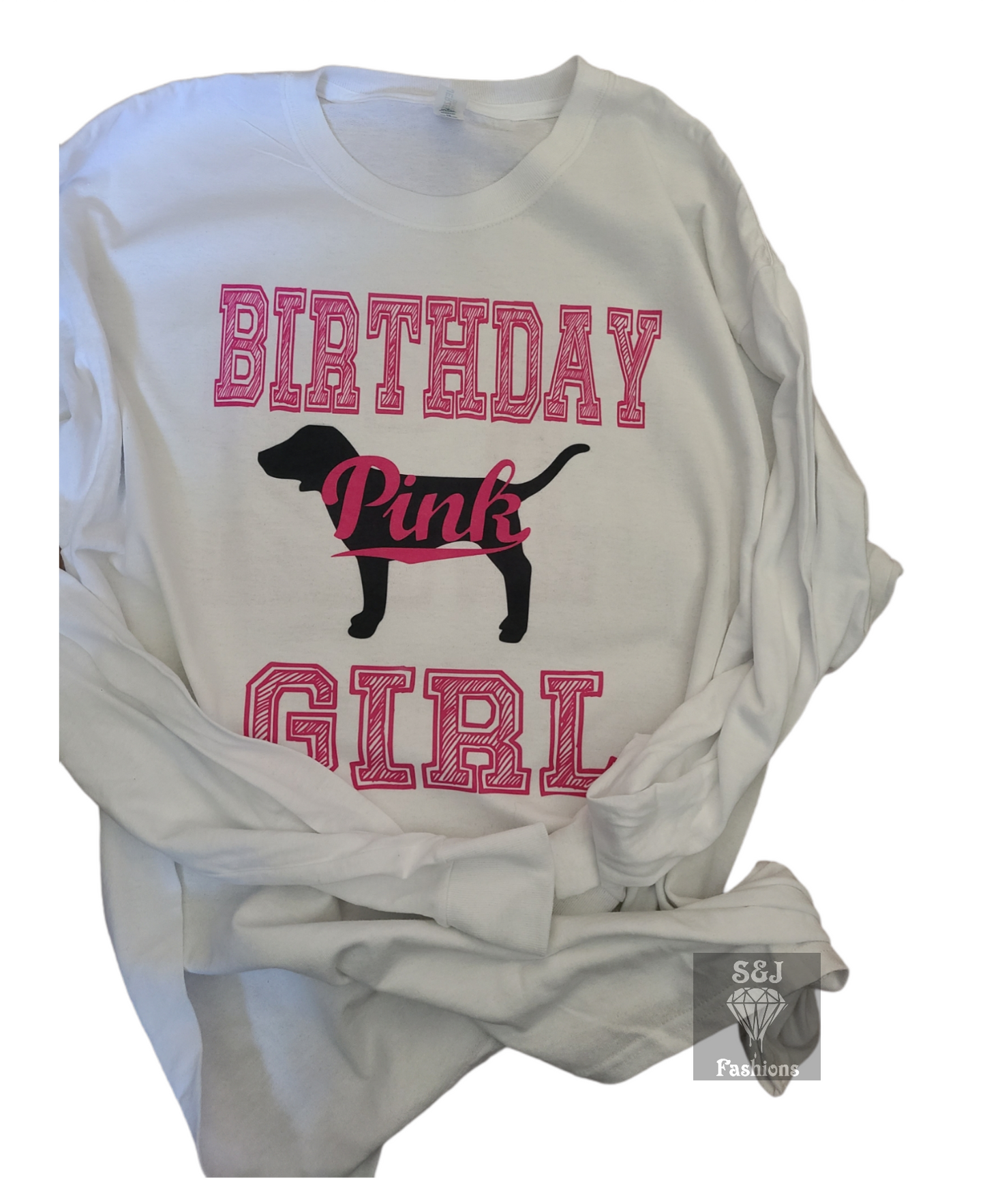 VS Pink Birthday Boys shirts Girls Shirt