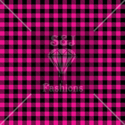 Pink Plaid Handmade