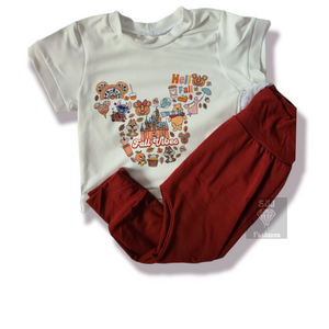 Fall Vibes Disney Girls Shirt Boys Shirt