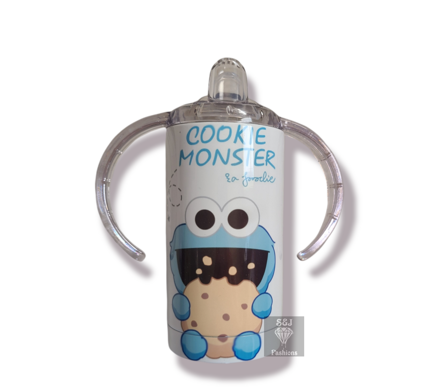 Sesame Street Cookie Monster Sippy Cookie Tumbler Mug