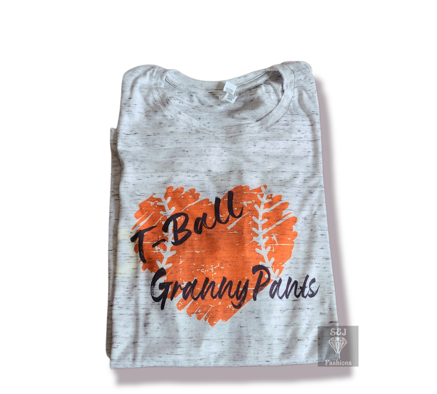 T-Ball Mom TT Auntie Ladies Shirt