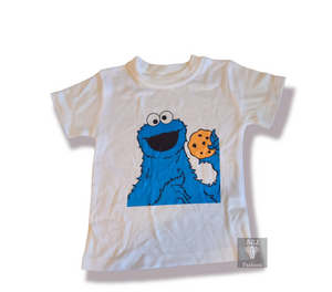 Sesame Street Cookie Monster Girls Shirt Boys Shirt