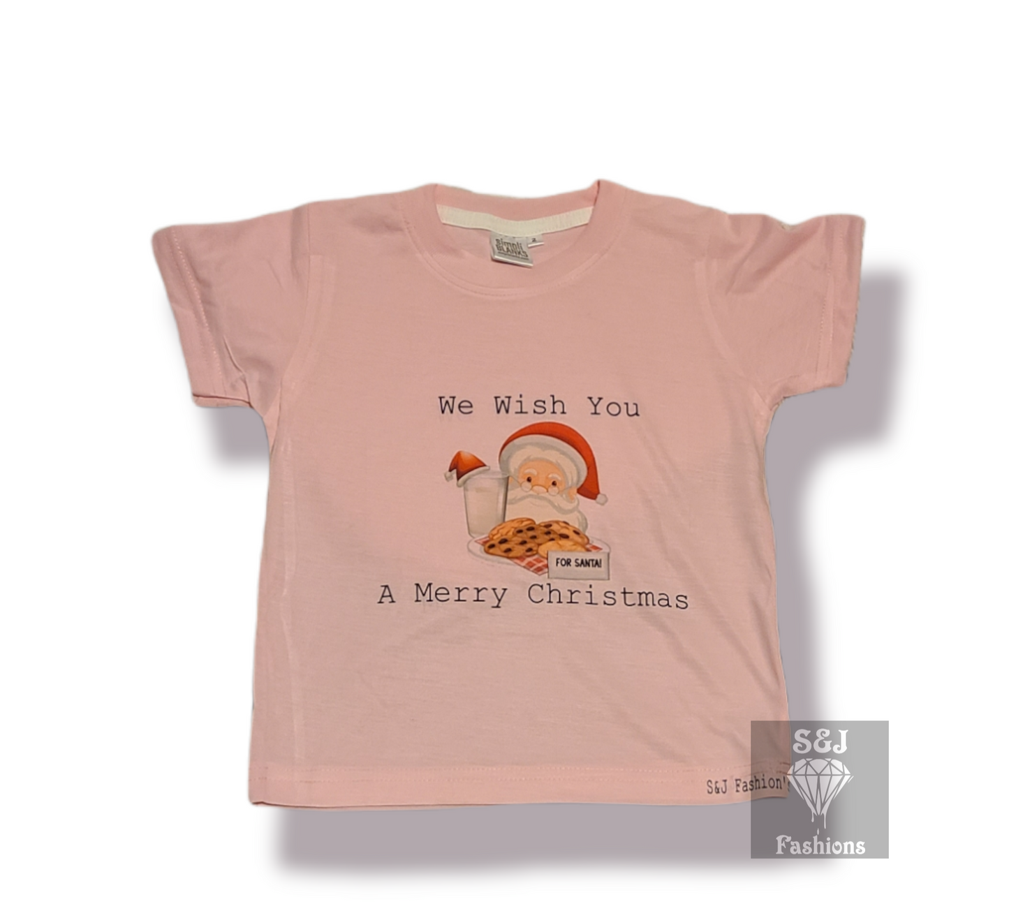 We Wish You A Merry Christmas Girls Shirt Boys Shirt