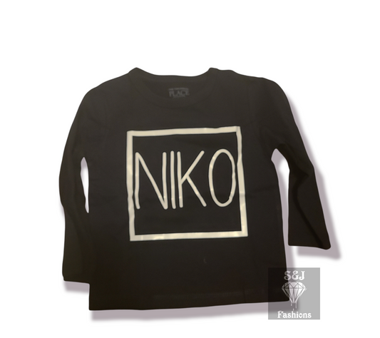 Personalized Name Girls Shirt Boys Shirt