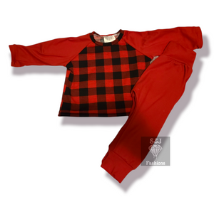 Red Buffalo Plaid Handmade