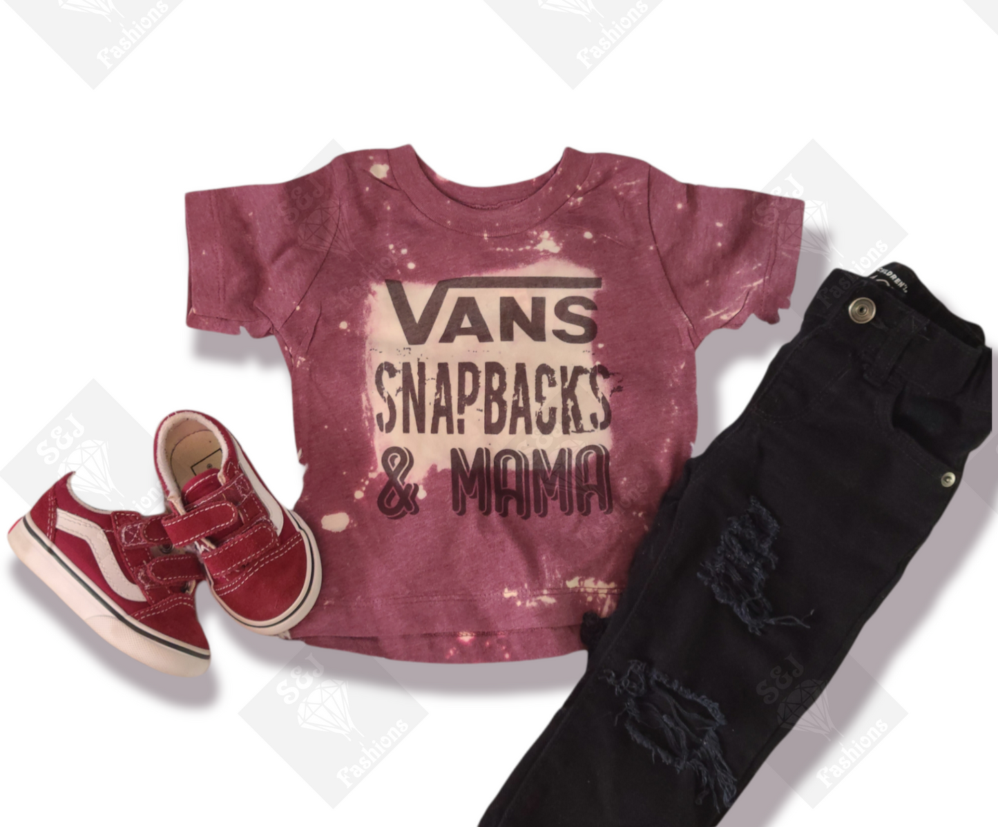 Vans Sanpback & Mama Boys Shirt Girls Shirt