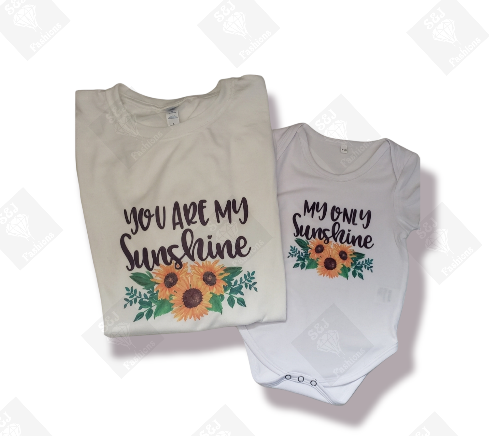 Sunshine Mommy and Me Ladies Shirt Girls Shirt